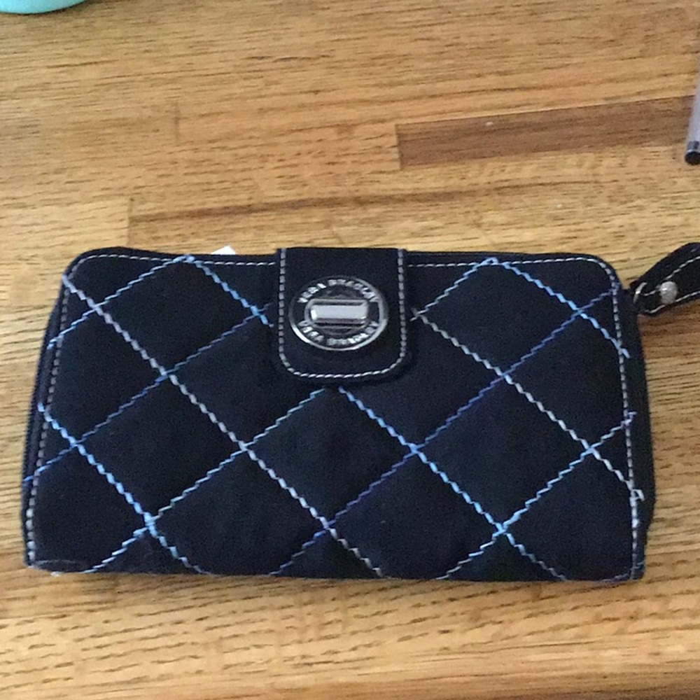 Vera Bradley kiss lock wallet